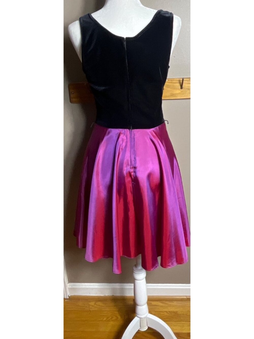Byer CA Skater Dress 80s Electric 90s Grunge Y2k Party Prom Whimsigoth Junior 11 - Picture 3 of 10